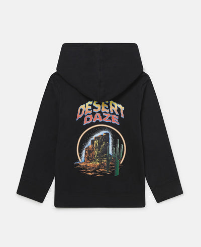 Desert Logo Print Cotton Sweatshirt
