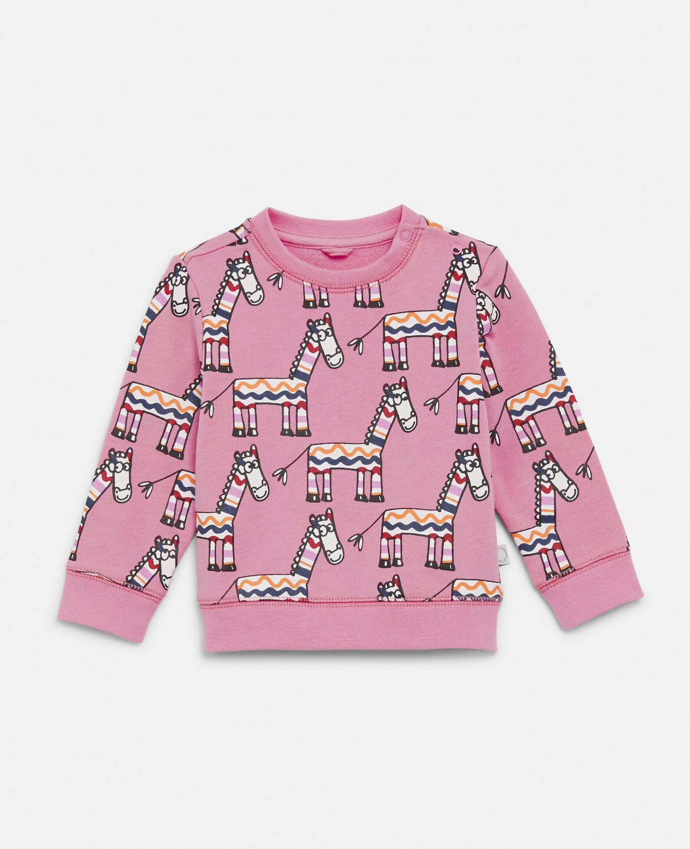 Baby Zebra Print Fleece Tracksuit Set