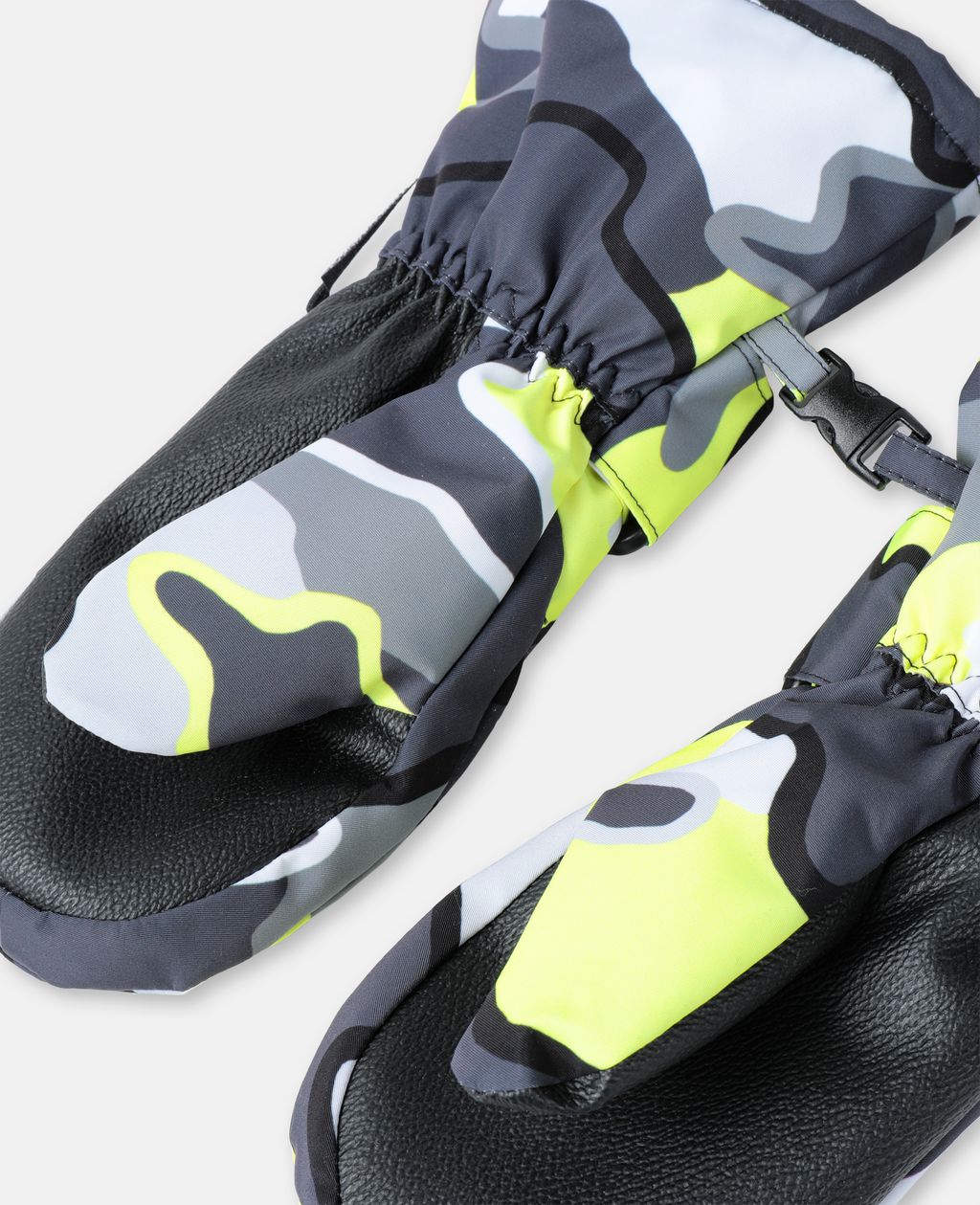Fluro Camo Ski Gloves