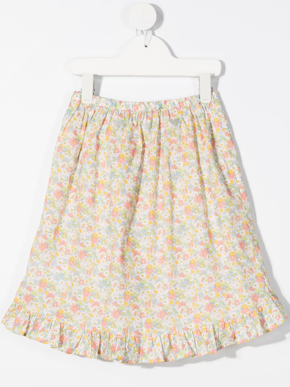 Ruffled floral print skirt Skirt