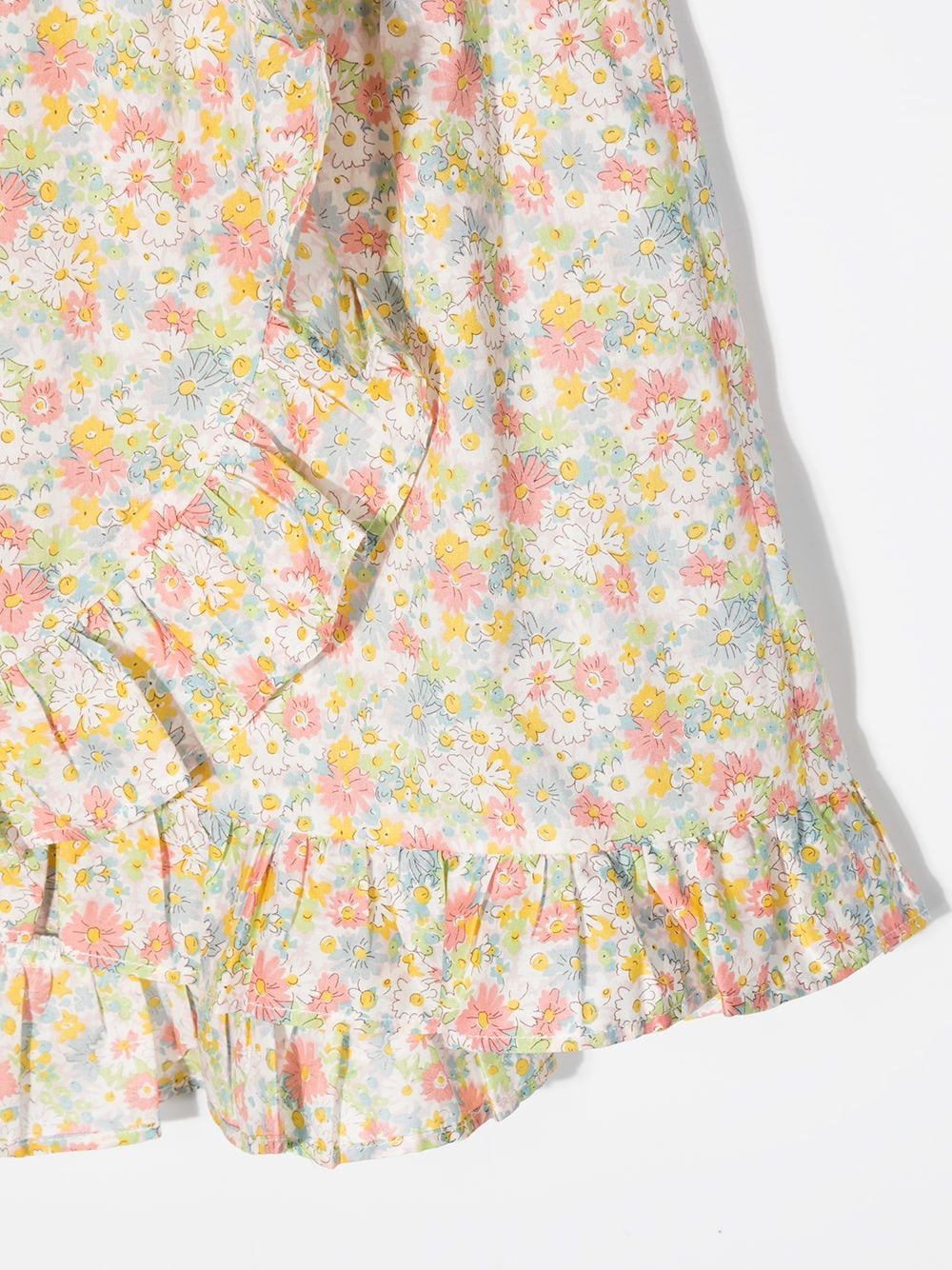 Ruffled floral print skirt Skirt