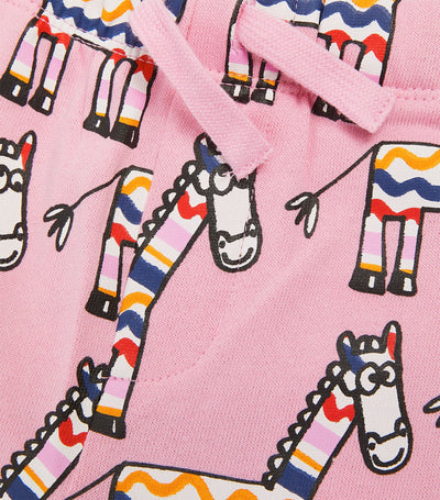 Baby Zebra Print Fleece Tracksuit Set
