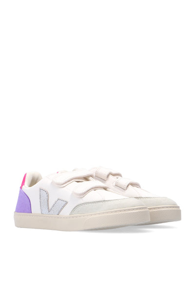 VEJA KIDS' SMALL V-12 VELCRO SNEAKER