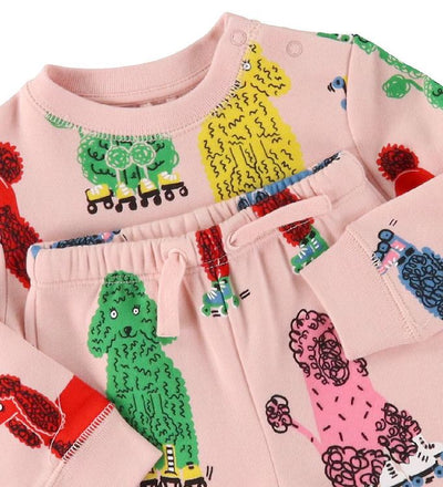 Sweat Set - Doodle Poodle - Pink
