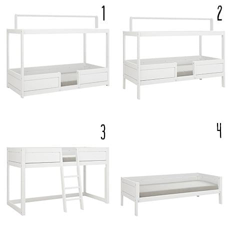 FOREST RANGER 4 IN 1 BED FOR CANOPY / STANDARD SLATS
