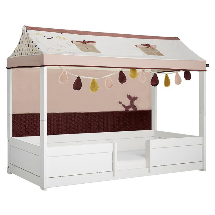 4 IN 1 BED FOR CANOPY / STANDARD SLATS-WHITE