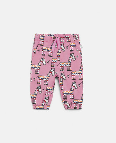 Baby Zebra Print Fleece Tracksuit Set