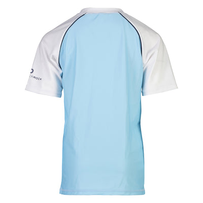 Light Blue White Sleeve SS Ras