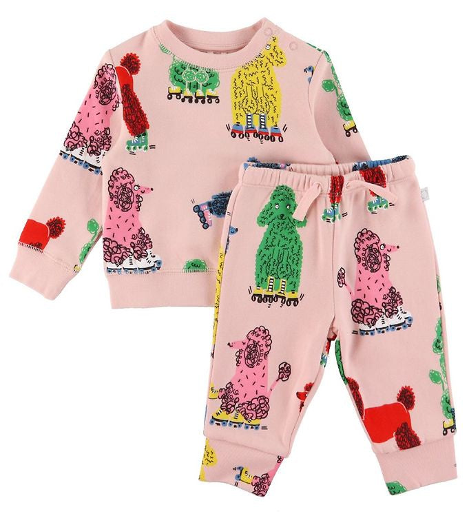 Sweat Set - Doodle Poodle - Pink