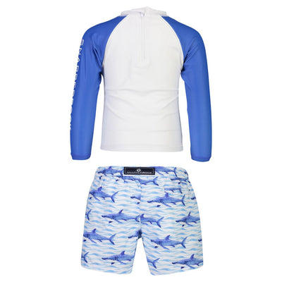 School of Sharks Baby LS set