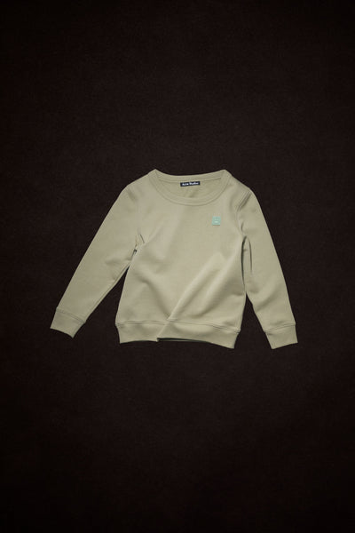 Crew Neck Sweatshirt Eucalyptus Green