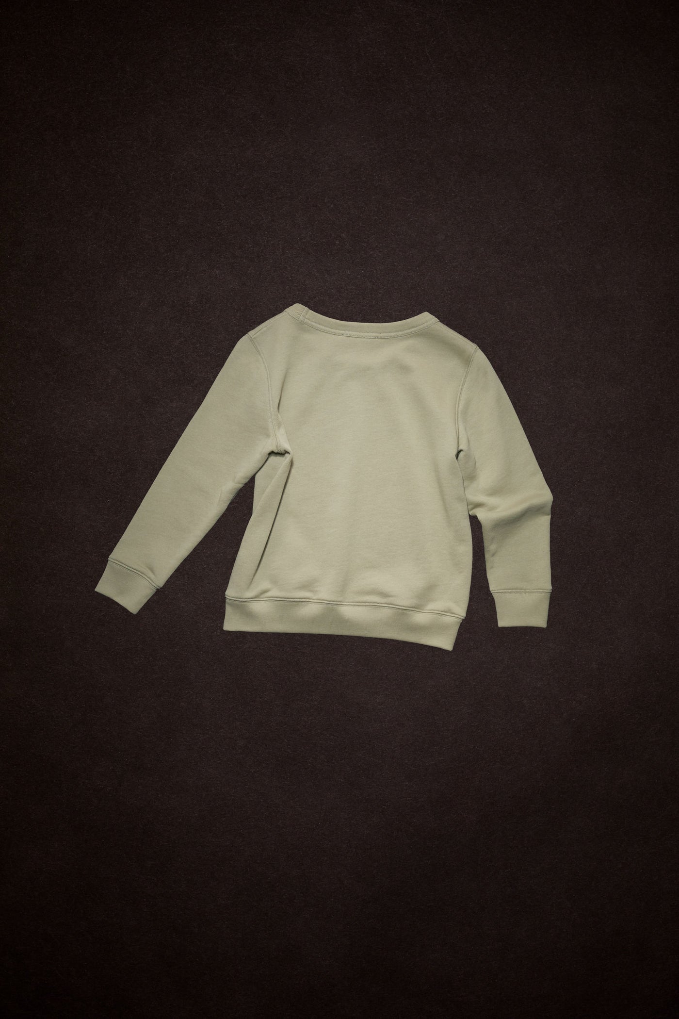 Crew Neck Sweatshirt Eucalyptus Green