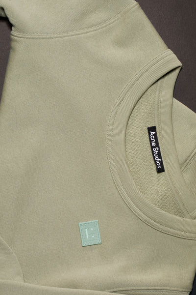 Crew Neck Sweatshirt Eucalyptus Green