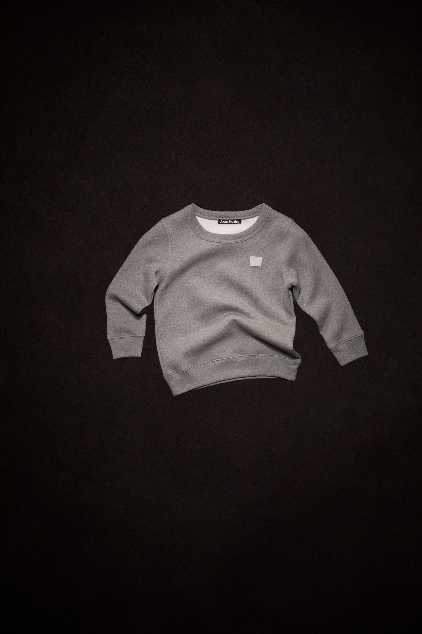 Crew Neck Sweatshirt Light Grey Melange