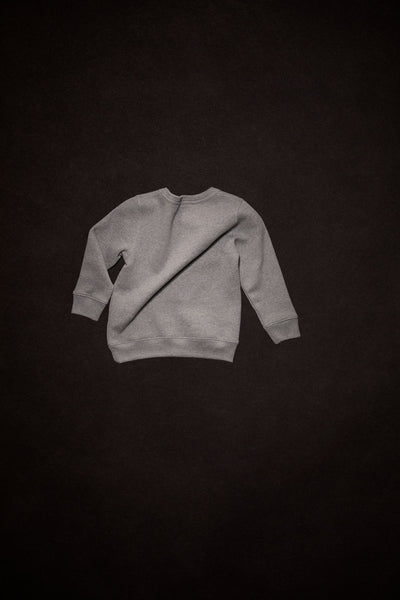 Crew Neck Sweatshirt Light Grey Melange