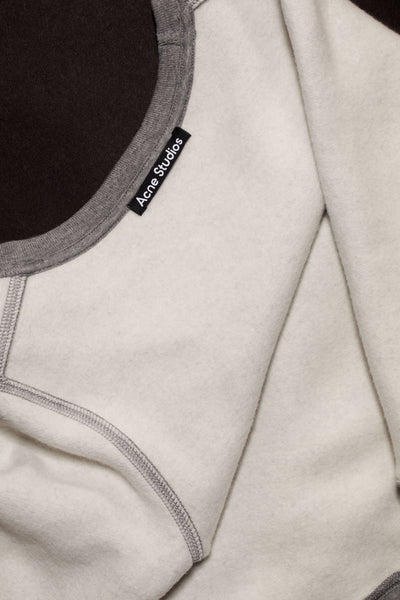 Crew Neck Sweatshirt Light Grey Melange