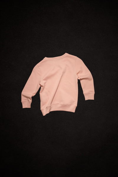 Crew Neck Sweatshirt Pink