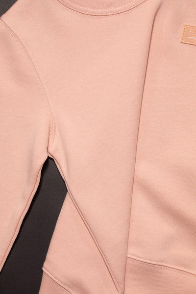 Crew Neck Sweatshirt Pink