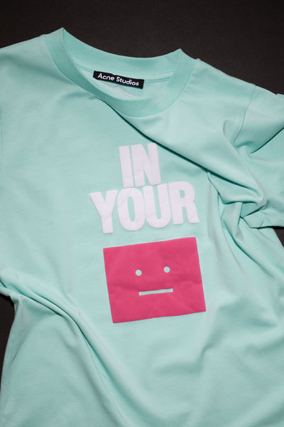 Crew Neck T-Shirt Soft Green
