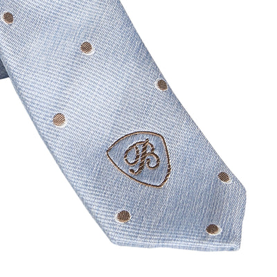 CRAVATE JACQUARD EN SOIE DOT