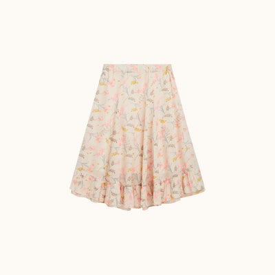 GIRLS' NALA SKIRT NATURAL WHITE
