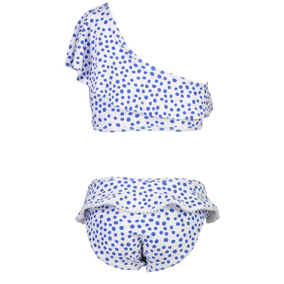 Cheetah Spot One Shoulder Biki