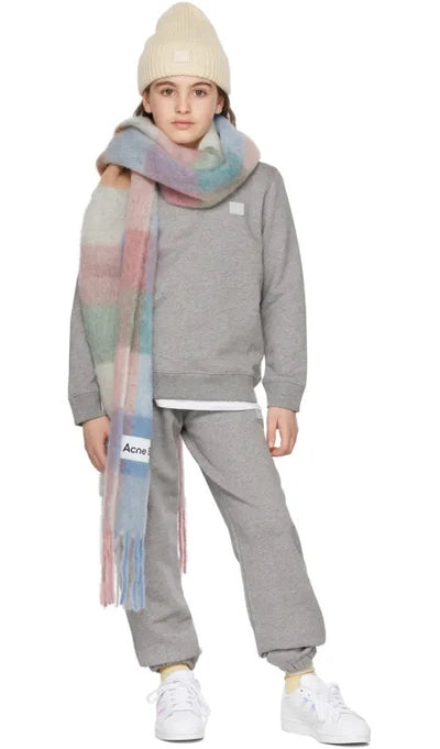Crew Neck Sweatshirt Light Grey Melange