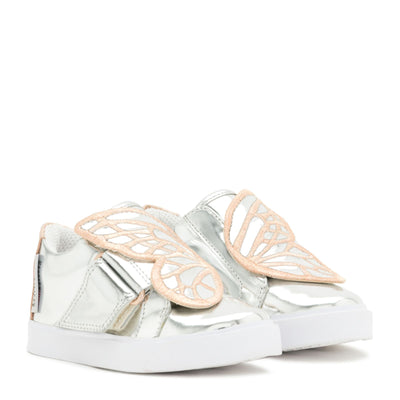 BUTTERFLY LOW TOP INFANT Silver & Rose Gold