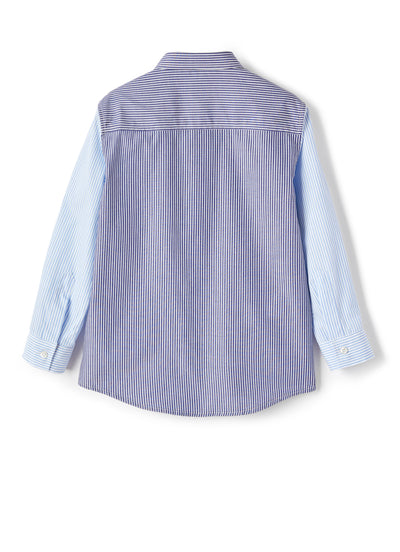 SHIRT L/S DENIM BLUE/AIRFORCE BLUE