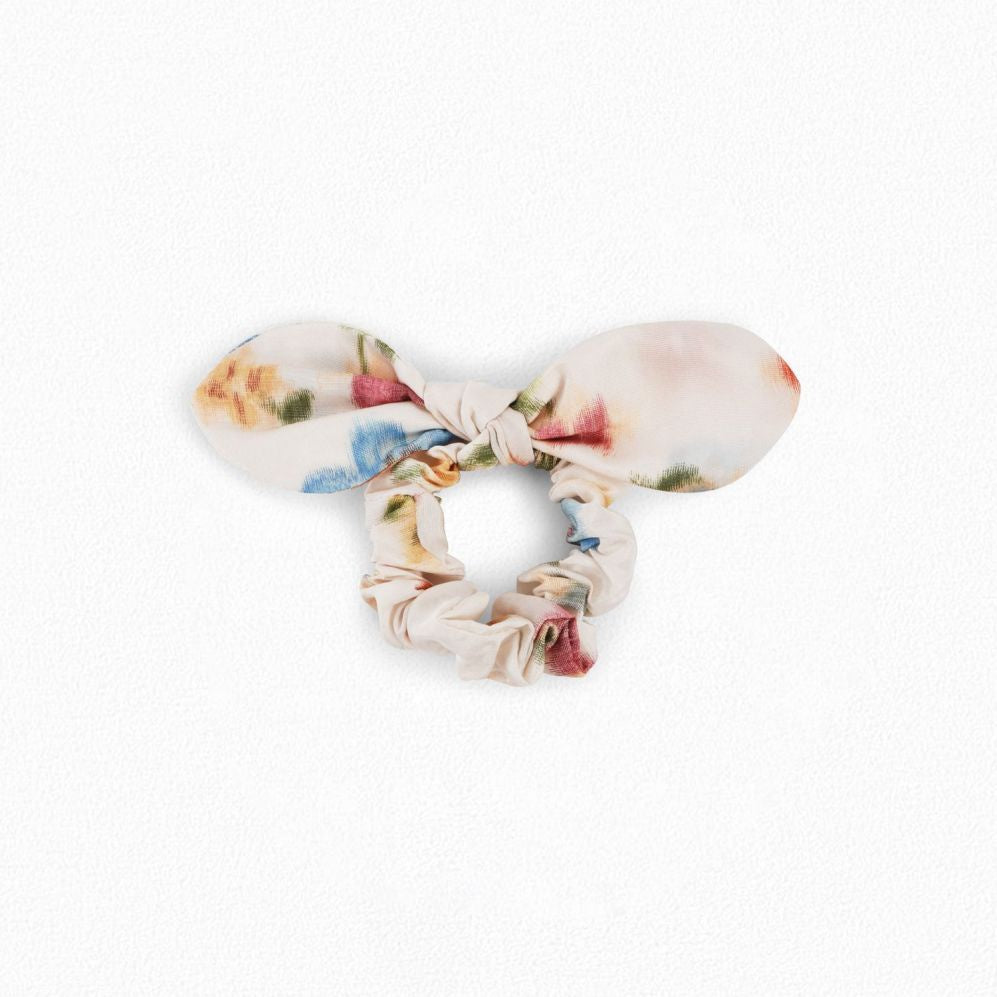 GIRLS' CHECK PRINT SCRUNCHIE