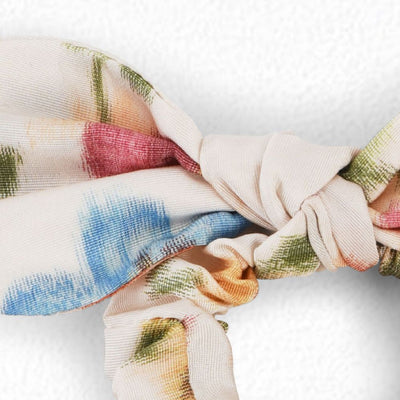 GIRLS' CHECK PRINT SCRUNCHIE