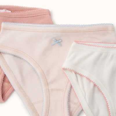 BONPOINT Kids' 3-pack Pink Briefs