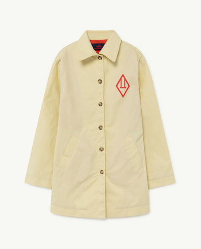 Lion Kids Jacket Khaki Logo