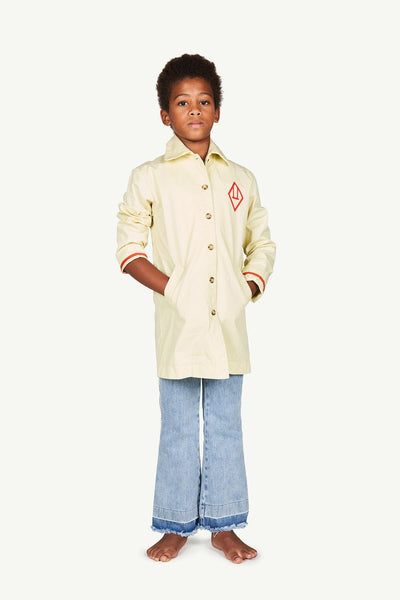 Lion Kids Jacket Khaki Logo