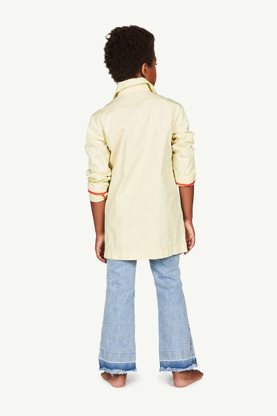 Lion Kids Jacket Khaki Logo