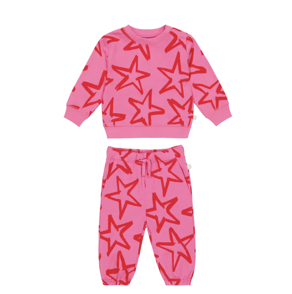 Baby sweatshirt and sweatpants set