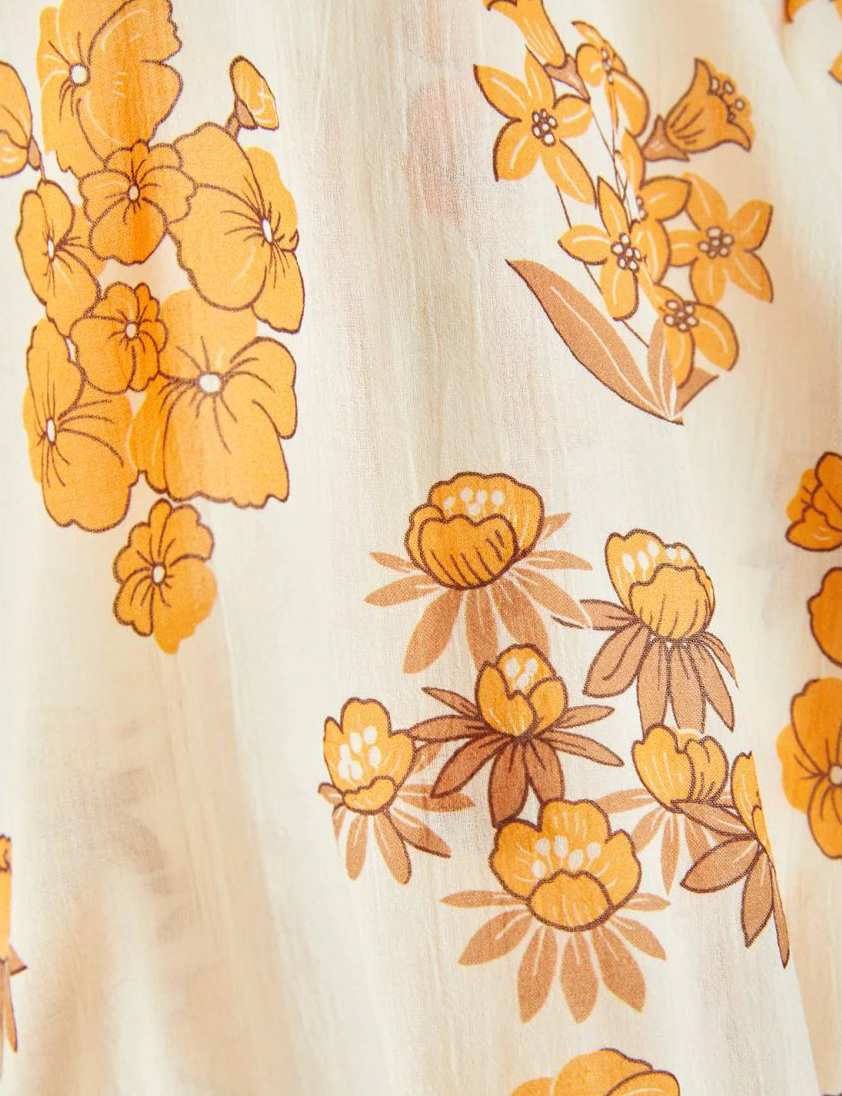WILDFLOWERS WOVEN DRESS
