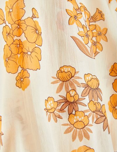 WILDFLOWERS WOVEN DRESS