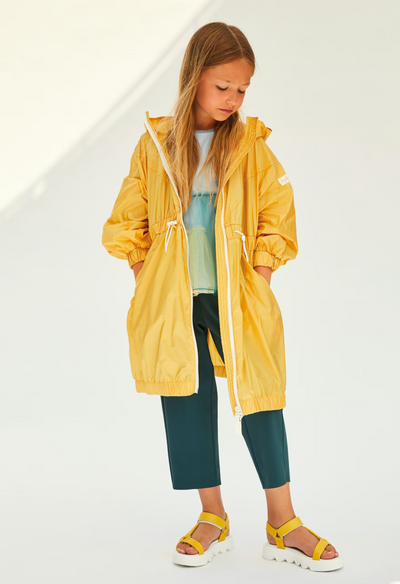 Girls Mustard Yellow Coat