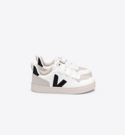 V-10 VELCRO CWL WHITE BLACK