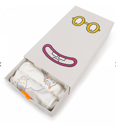 7-Pack White Baby Bodies