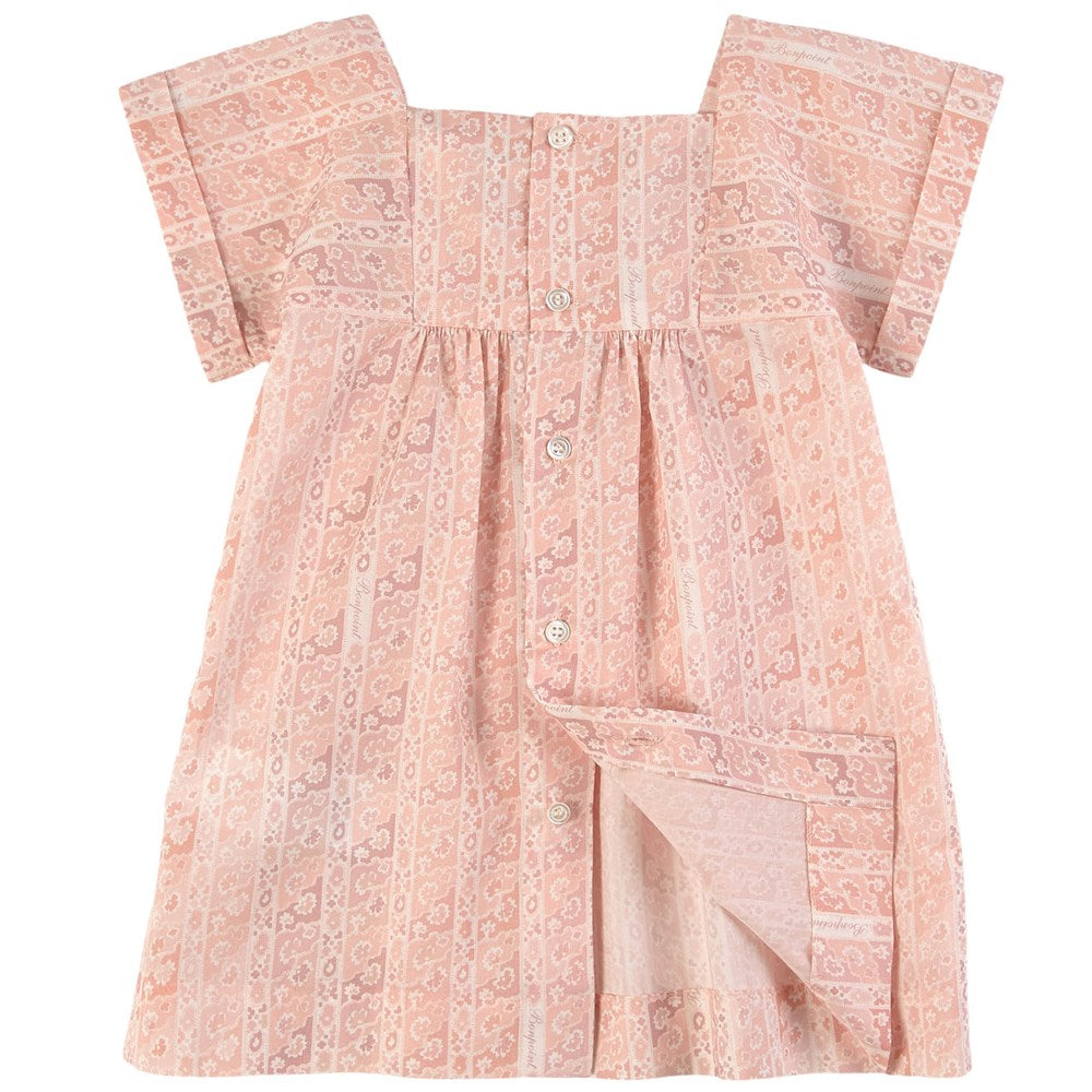 SMOCK DRESS PINK