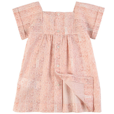 SMOCK DRESS PINK