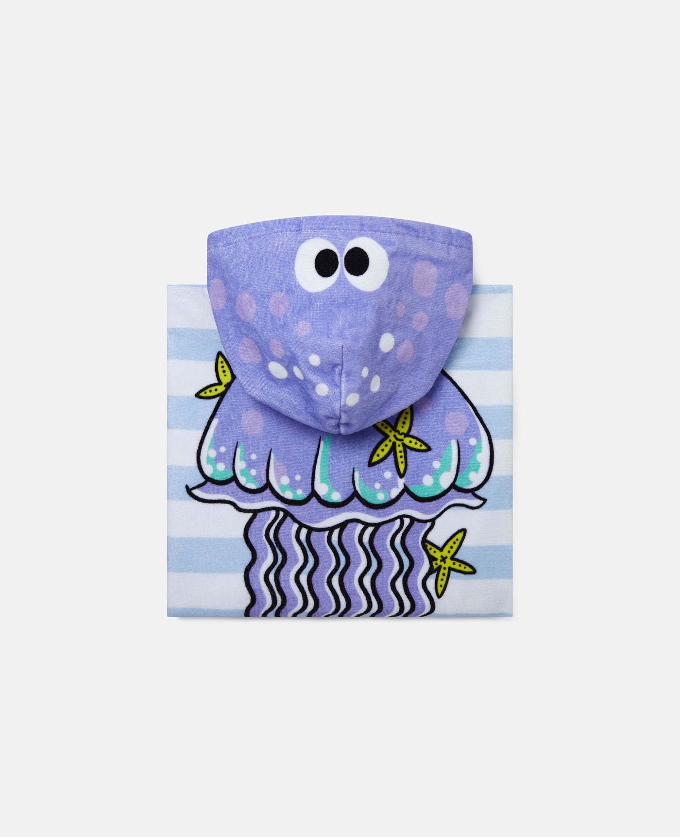 Jellyfish Print Terry Cloth Towel