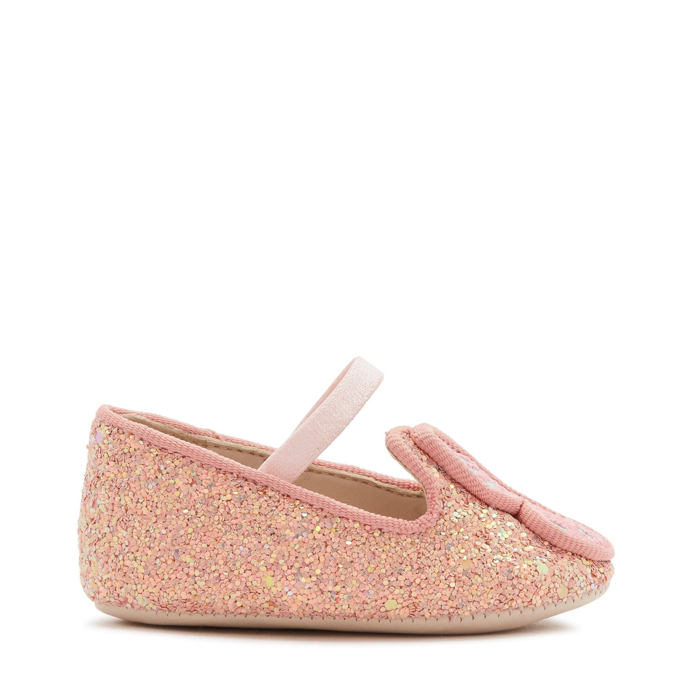 Butterfly Ballerina Pink Glitter & Pearl