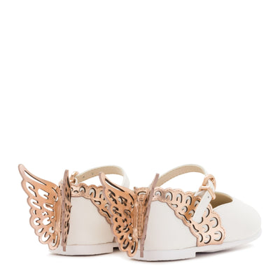 Evangeline White & Rose Gold
