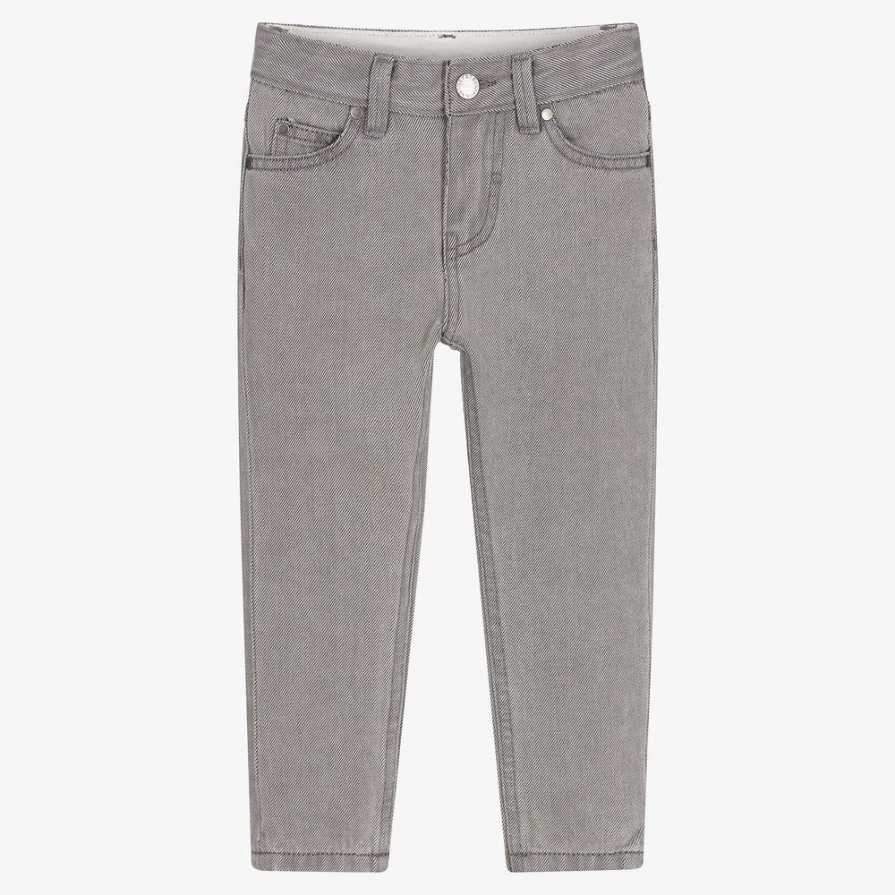 Boys Grey Denim Jeans