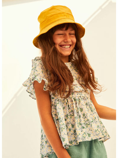 YELLOW FISHERMAN HAT